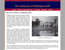 Tablet Screenshot of amhersts-of-didlington.com